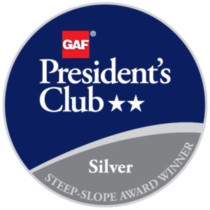 Groover Roofing & Siding Receives GAF's Prestigious 2018 President's Club Award