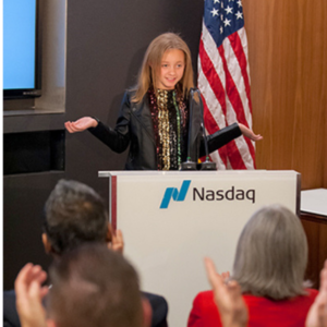 Victoria Branton Shares Wisdom for Parents at NASDAQ Program