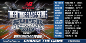 PROGRAM 15 Announce Dates and Locations for Confirmed 2019 New Balance Baseball Future Stars Series Super Regional Tournaments