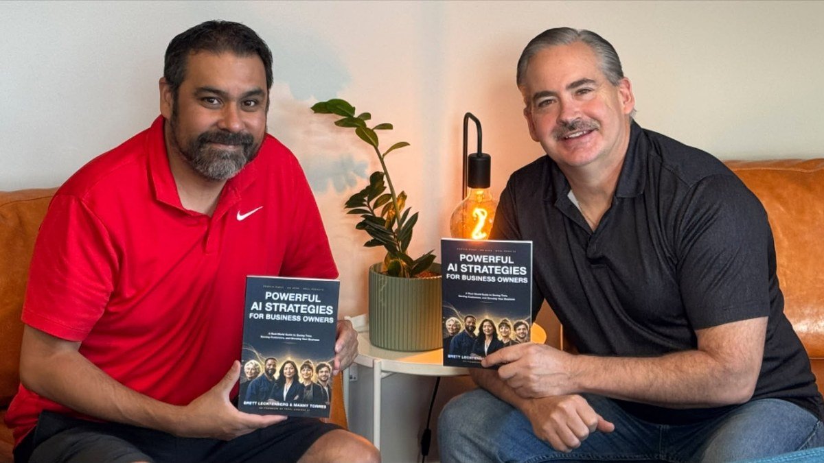 Total Success AI Co-Founders Brett Lechtenberg And Manny Torres Launch Powerful AI Strategies For Business Owners, A People-First Guide To AI